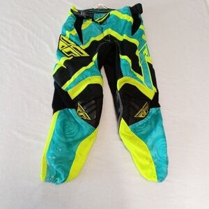Fly Racing WMN Kinetic Youth Motocross Pants Size 20
